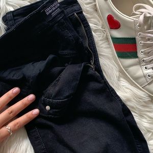 ZARA TRAFALUC BLACK SKINNY JEANS